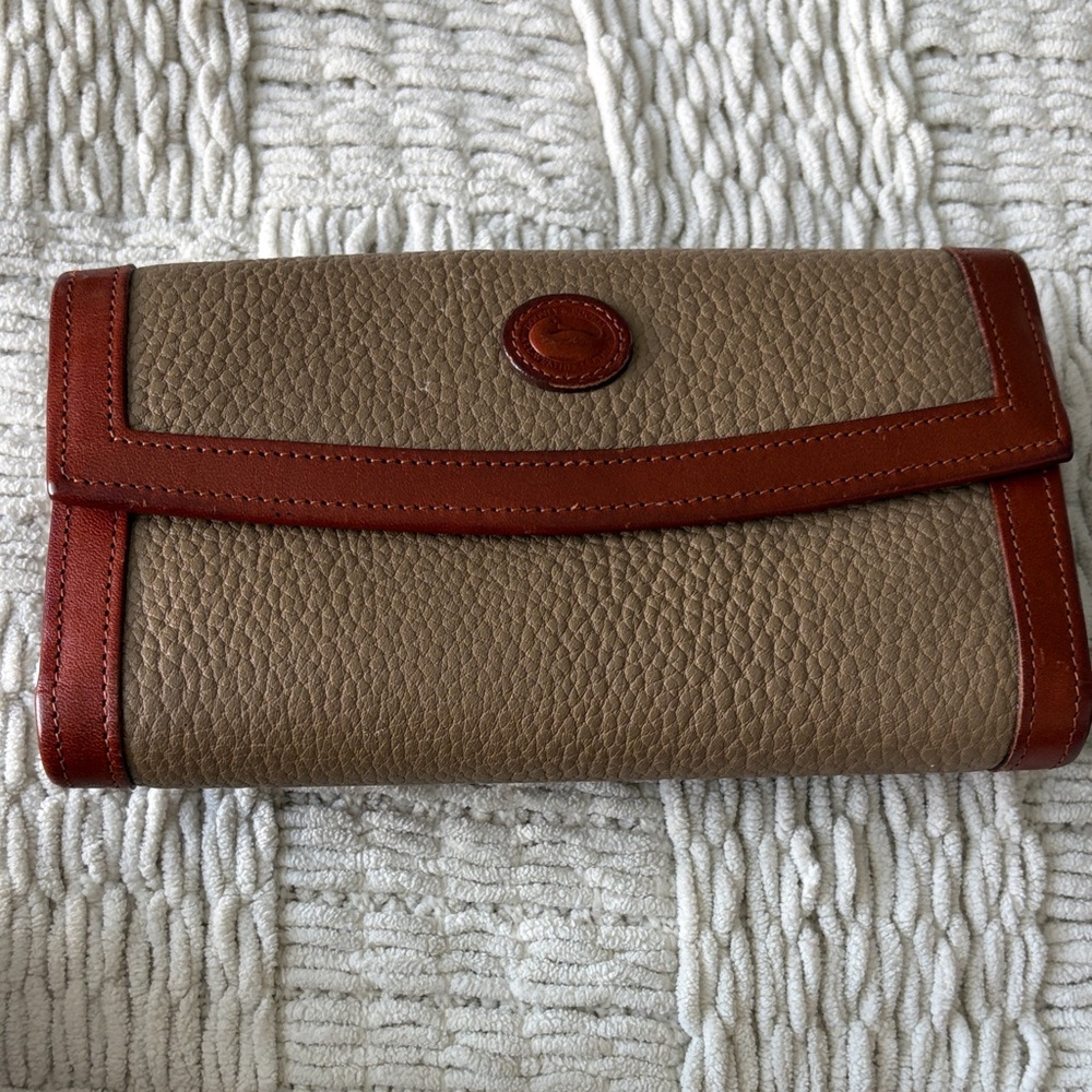 Dooney and Bourke vintage long wallet